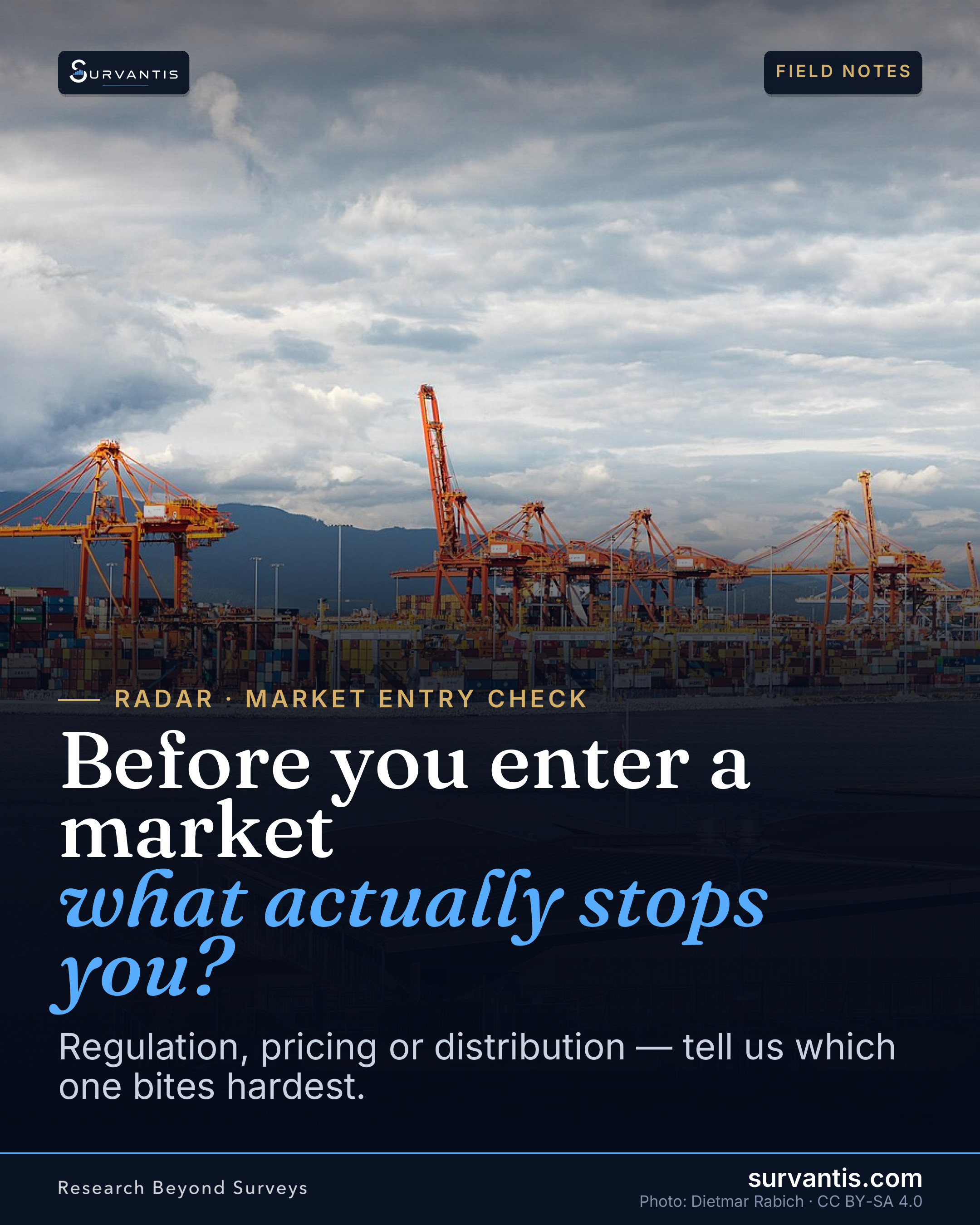 39% of companies say they've delayed entering a new market because of regulatory uncertainty. 14% have abandoned a market entry plan altogether.